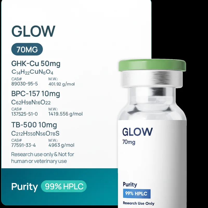 Glow research vial