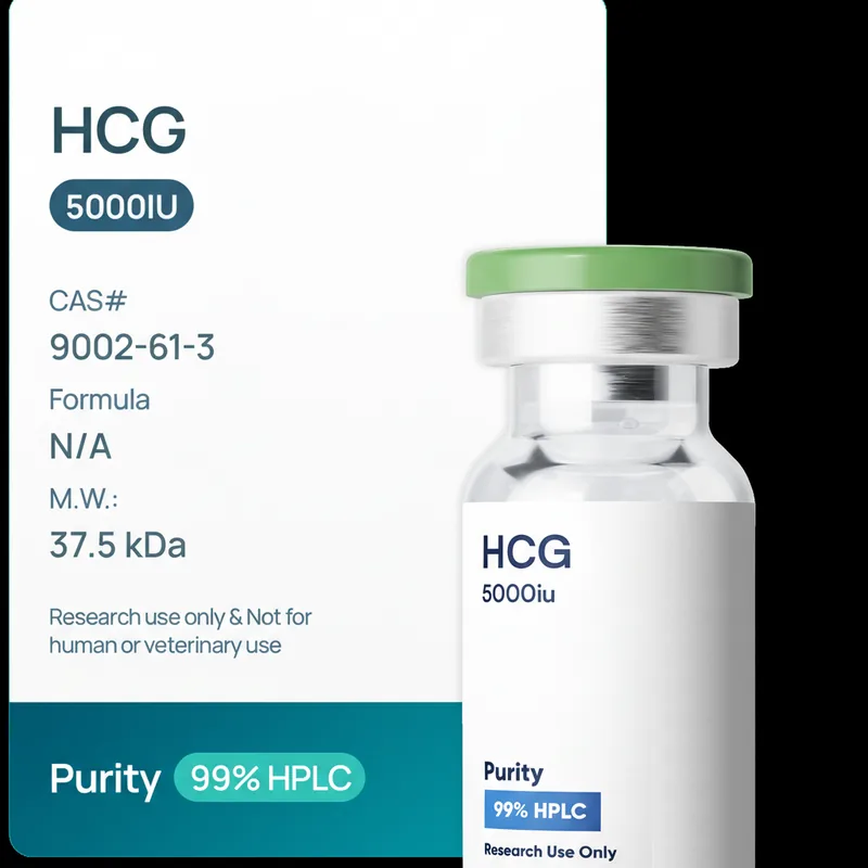 HCG research vial